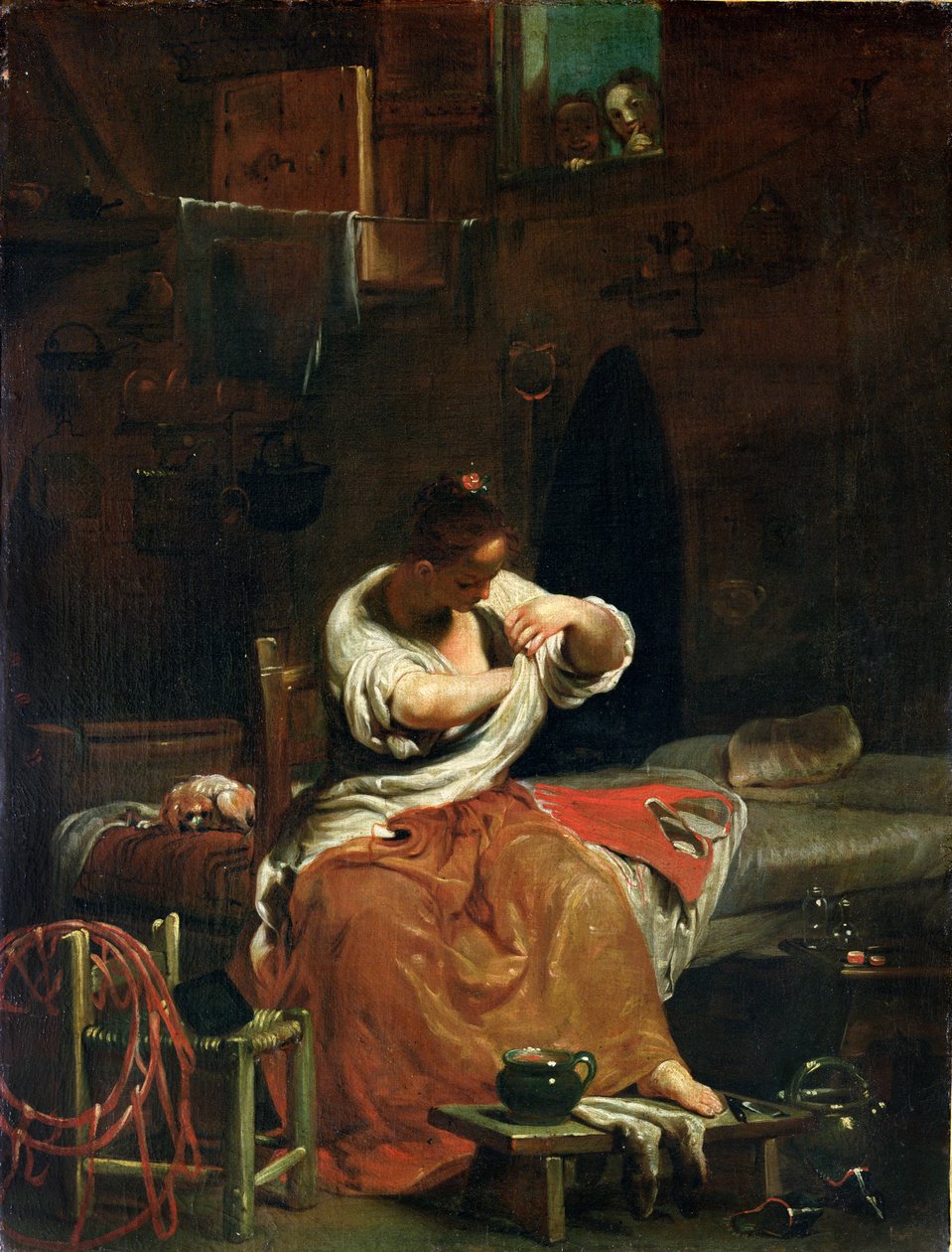 Blecha, kolem 1715-20 od Giuseppe Maria Crespi
