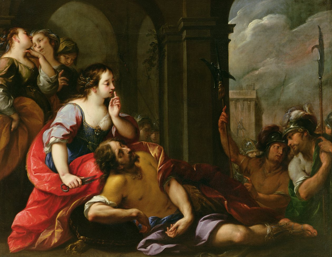 Samson a Dalila od Giuseppe Nuvolone