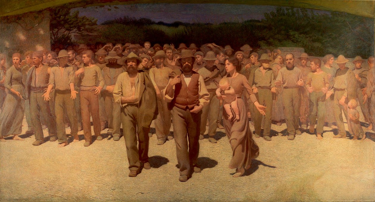 Čtvrtý majetek Čtvrtý majetek od Giuseppe Pellizza da Volpedo