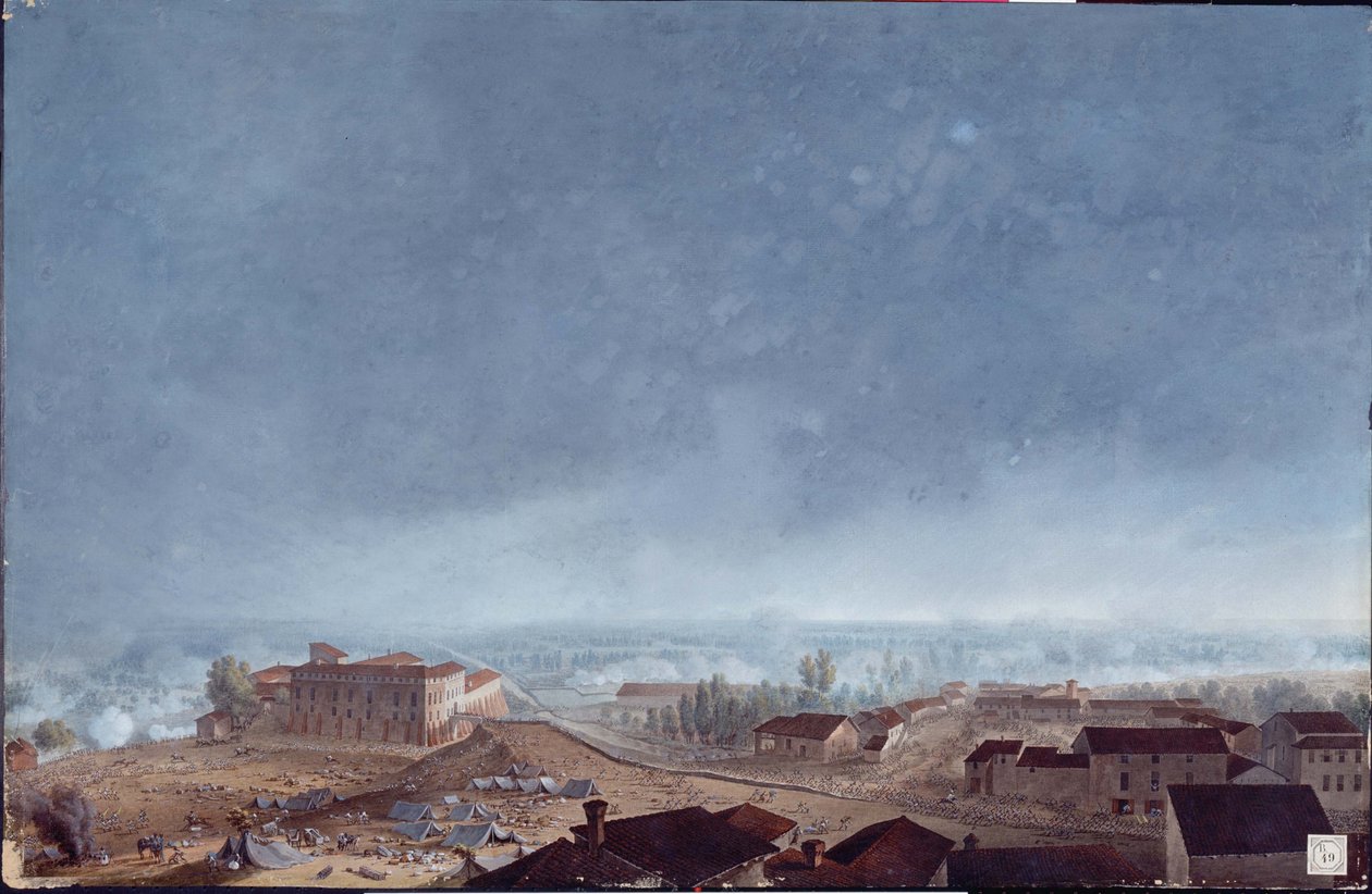 Bitva o Fombio od Giuseppe Pietro Bagetti