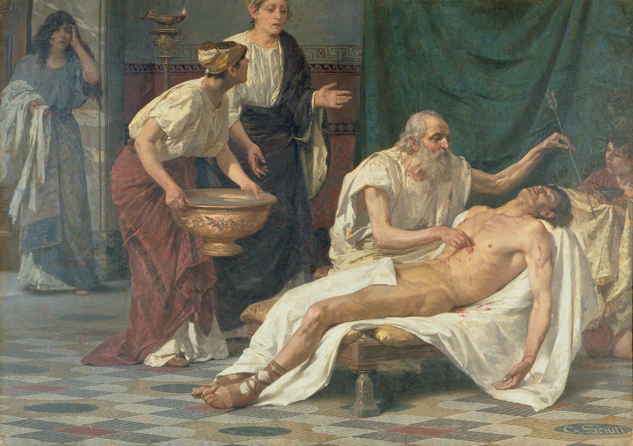 Svatý Šebestián od Giuseppe Sciuti