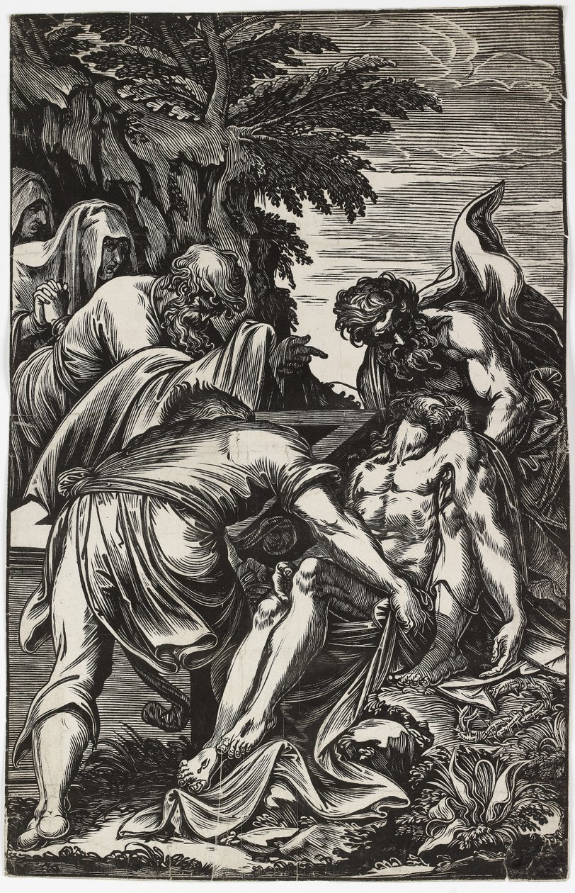 Pohřeb, 1592-1607 od Giuseppe Scolari