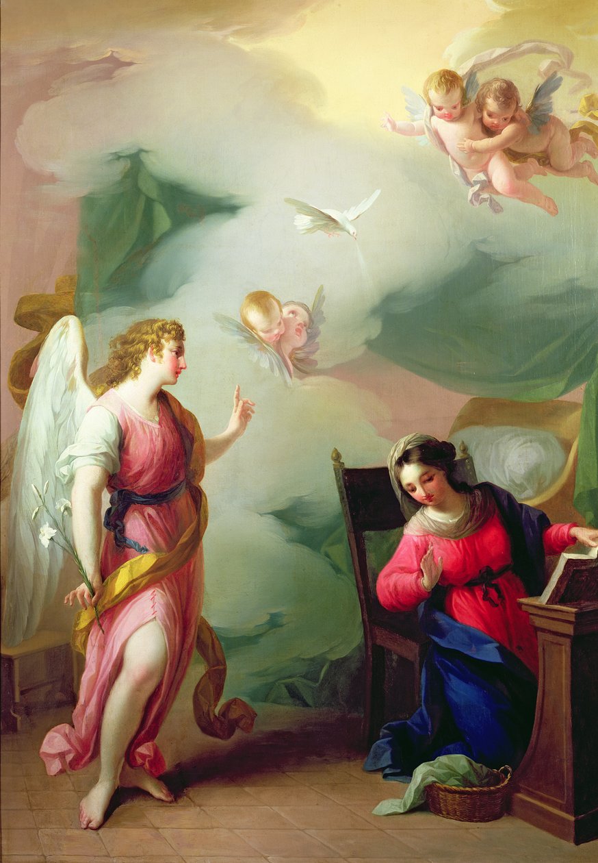 Zvěstování od Giuseppe Velasco or Velasquez