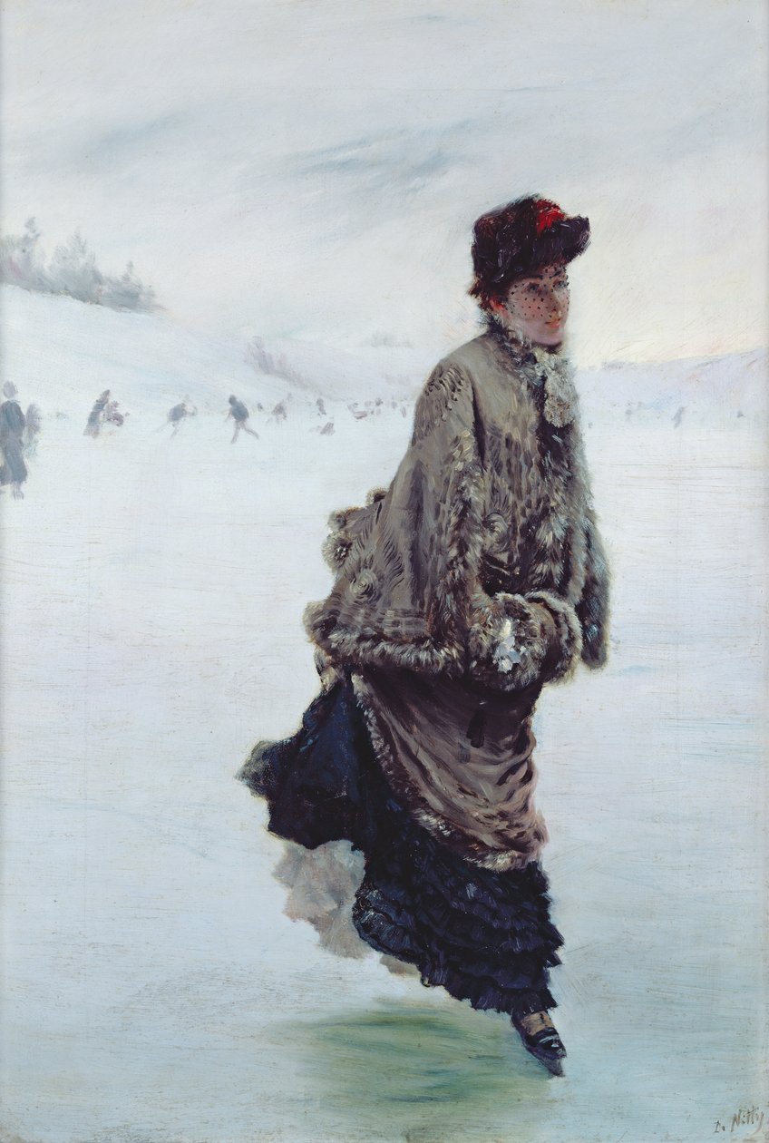Bruslař od Giuseppe de Nittis