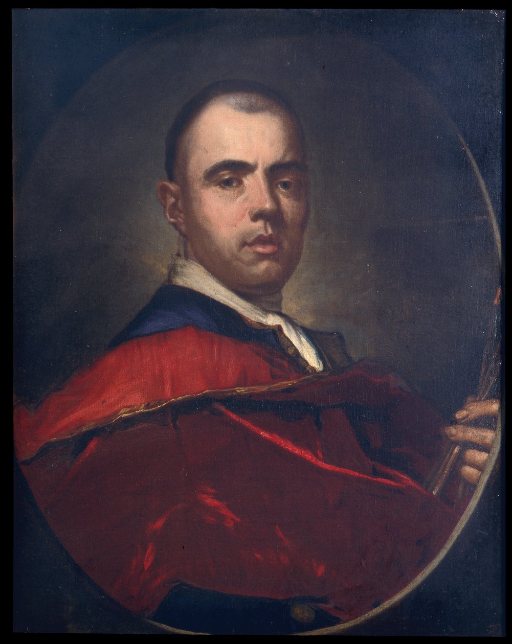 Portrét malíře od Giuseppe  Ghislandi