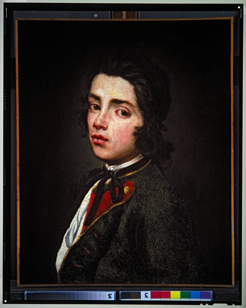 Portrét mladého chlapce, nedatováno (plátno) od Giuseppe (1655 1743) Ghislandi