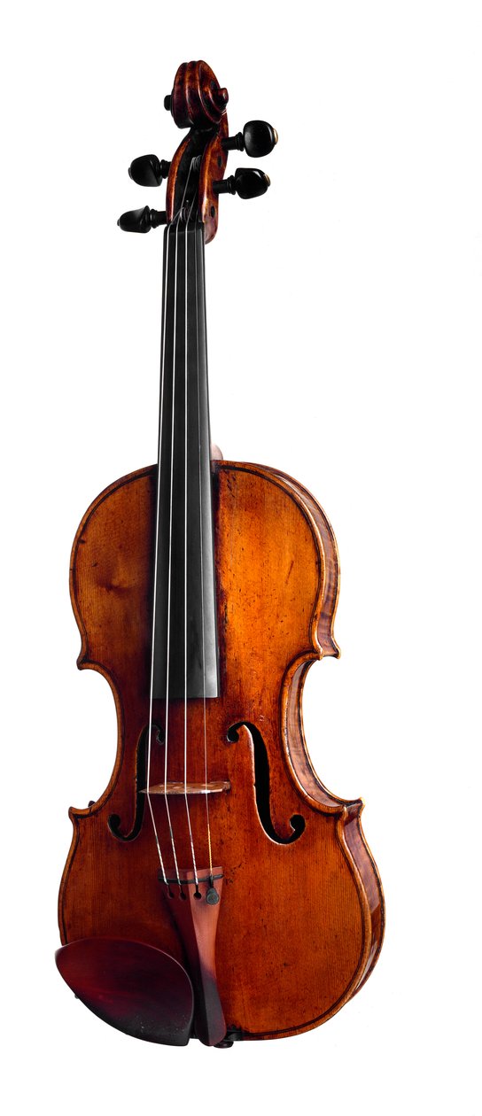 Kopie houslí "" Quarestani "" vyrobená luthierem Giuseppem Guarnerim (1666-1740) od Giuseppe  Guarneri