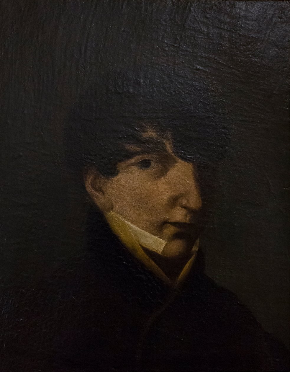 Autoportrét, připsáno Giuseppe Stuardovi (olej na plátně) od Giuseppe (attr. to) Stuard