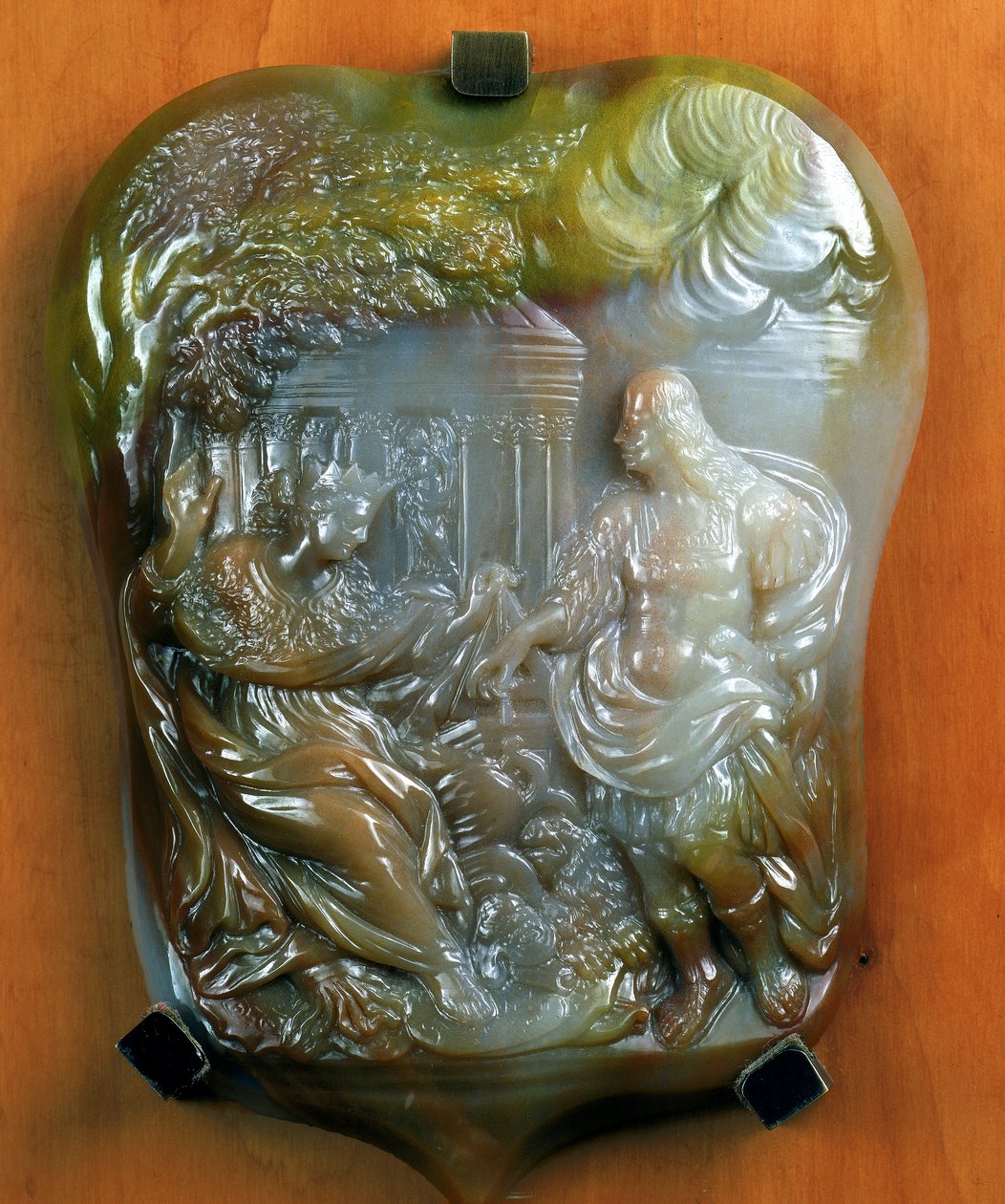 Cameo zobrazující velkovévodu Cosima III de