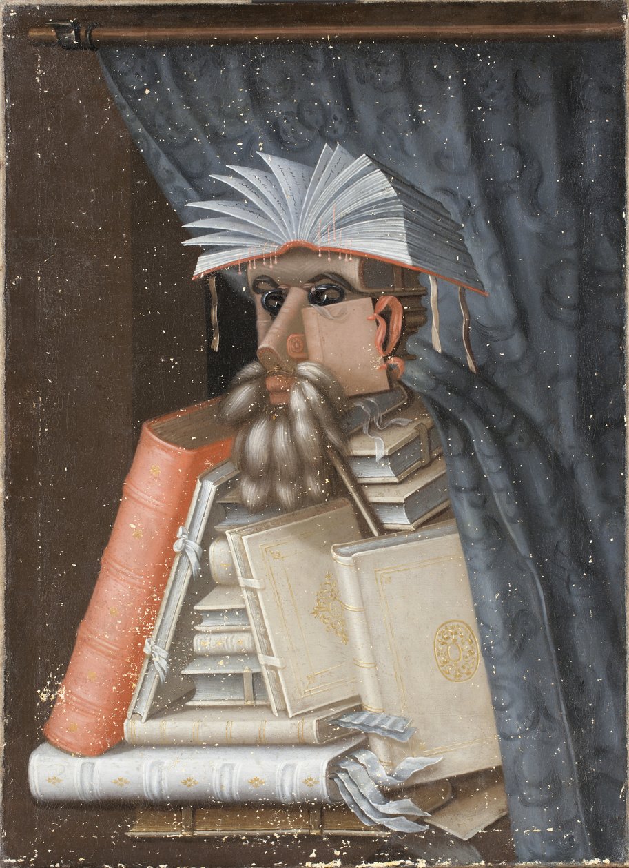 Knihovník od Giuseppe Arcimboldo