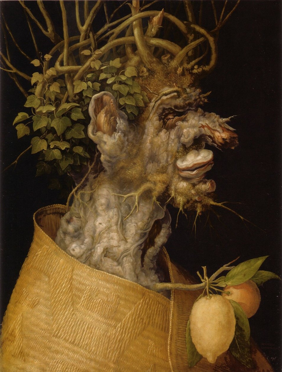 Němčina: Alegorie zimy od Giuseppe Arcimboldo