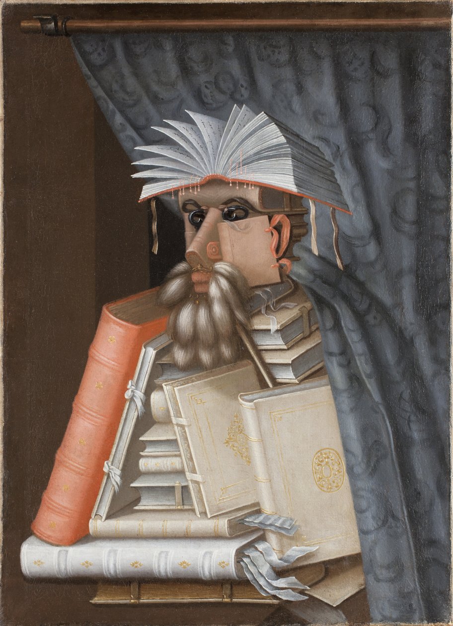 Knihovník od Giuseppe Arcimboldo