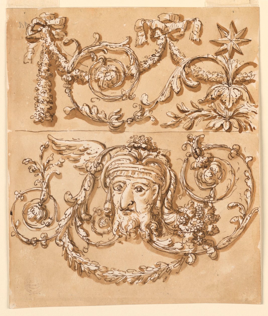 Dekorace vlysu od Giuseppe Barberi
