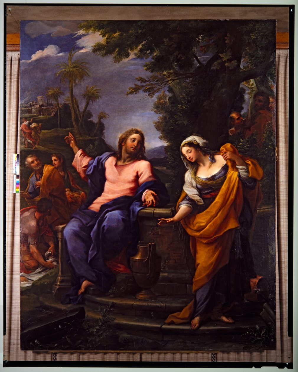 Kristus a samařská žena (obraz) od Giuseppe Bartolomeo Chiari
