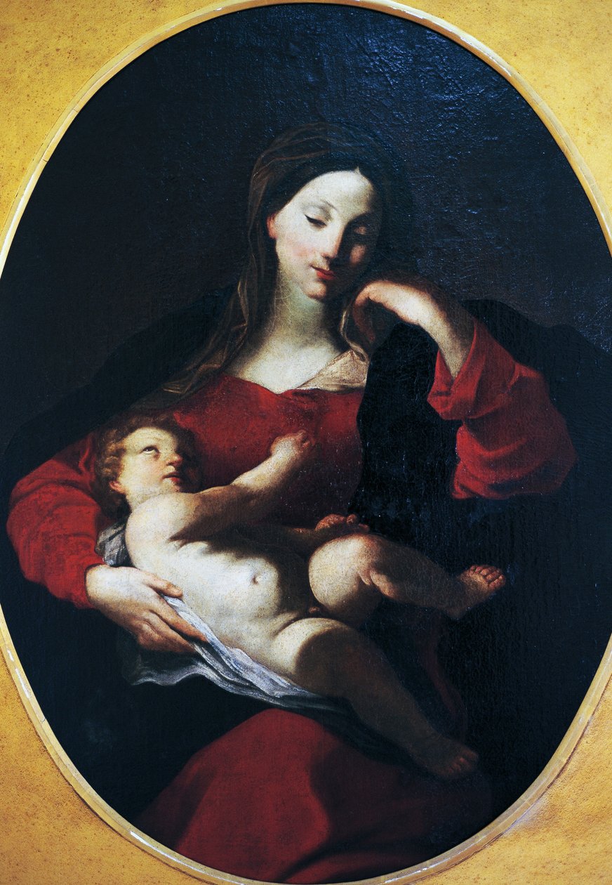 Madonna s dítětem, Giuseppe Bazzani (1690-1769) od Giuseppe Bazzani