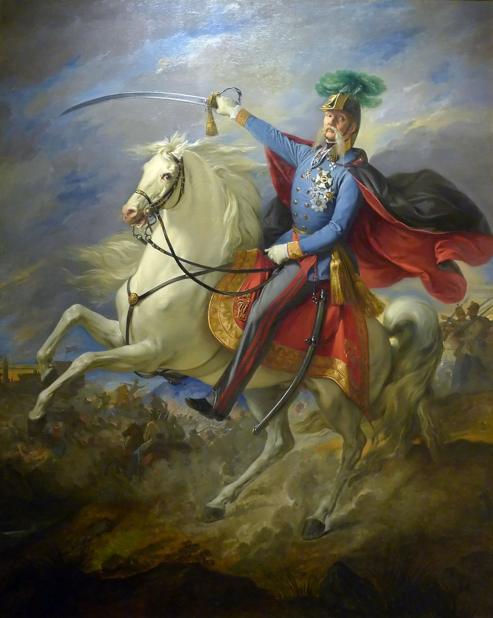 Julius von Haynau (Giuseppe Bezzoli, 1853) od Giuseppe Bezzuoli