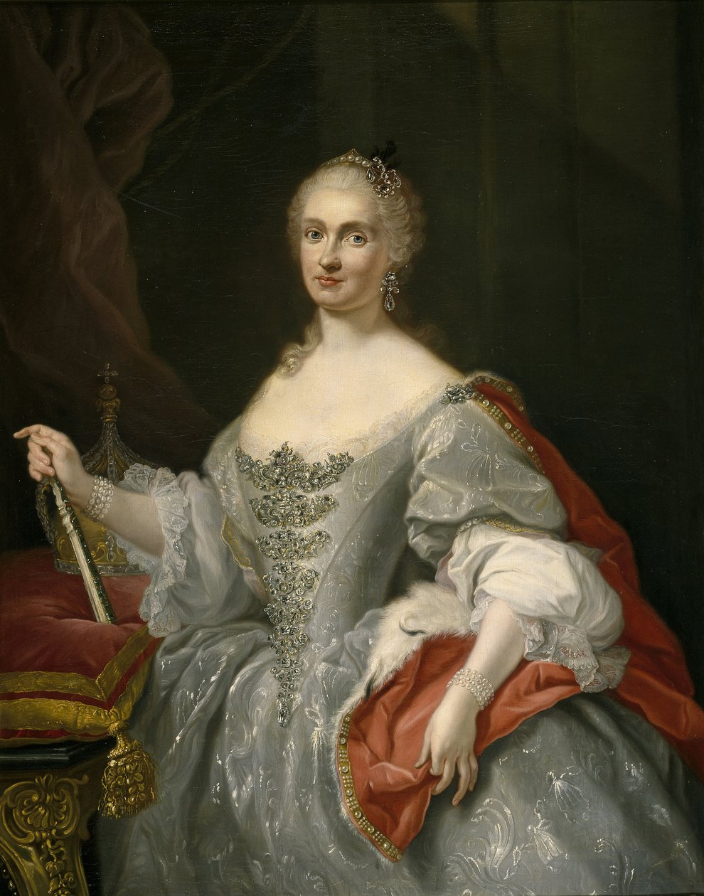 Maria Amalia Saská 17241760, královna Neapole od Giuseppe Bonito