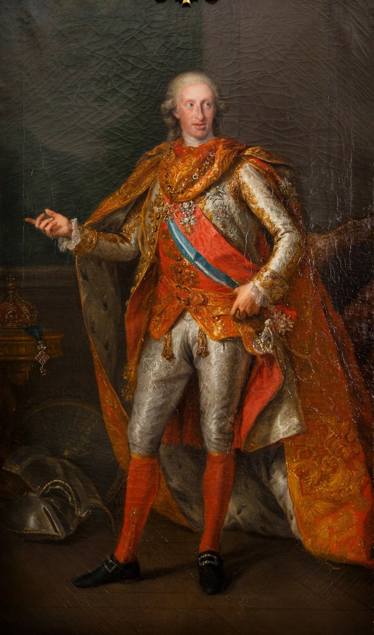 Švédsky: Ferdinand IV, 1751-1825, král neapolský a sicilský Ferdinand IV, 1751-1825, král neapolský a sicilský od Giuseppe Bonito
