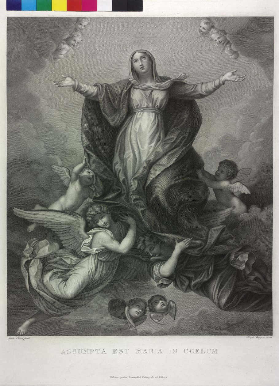 Nanebevzetí Panny Marie od Giuseppe Bortignoni