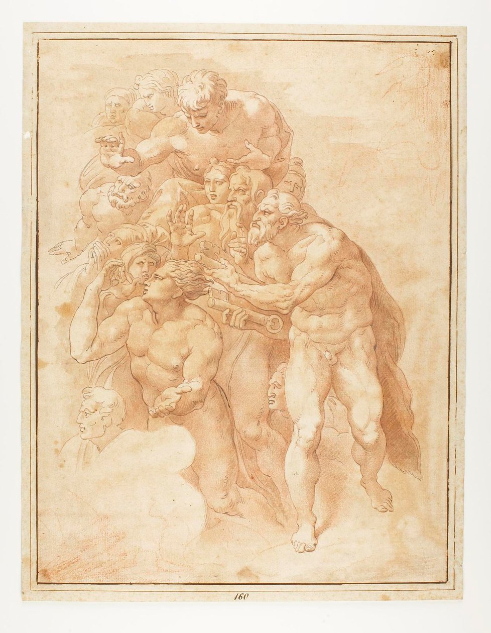 St. Peter, Adam und andere Heilige od Giuseppe Cades