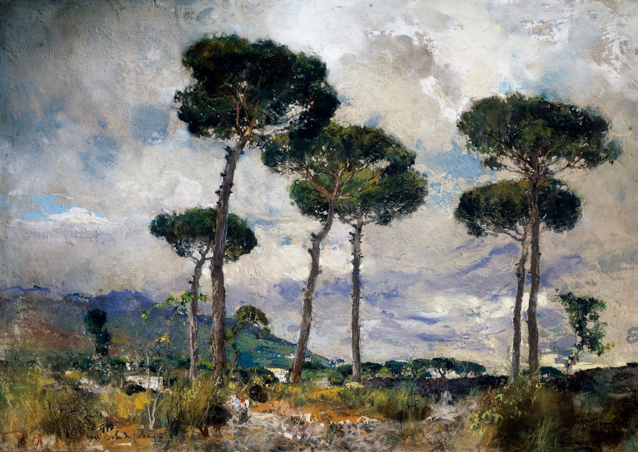 borovice od Giuseppe Casciaro