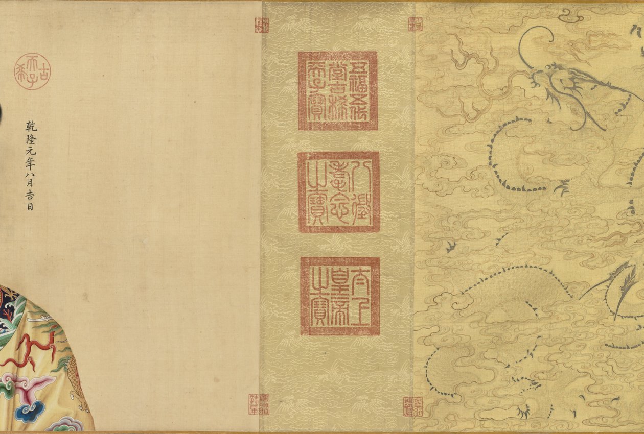 Portréty císaře Qianlong a jeho dvanácti chotí, 1736 - c. 70. léta 18. století. od Giuseppe Castiglione