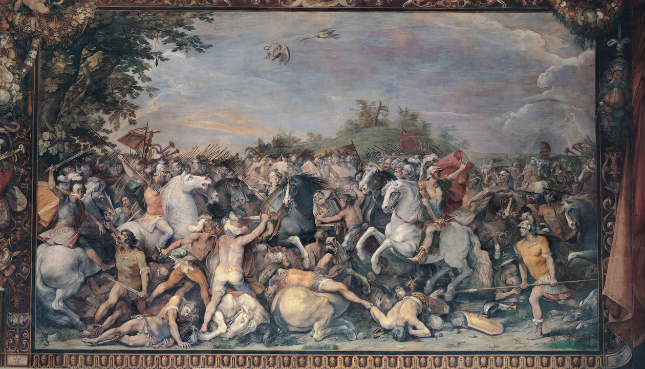 Bitva proti obyvatelům Veii a Fidenae, 1598-1599 od Giuseppe Cesari