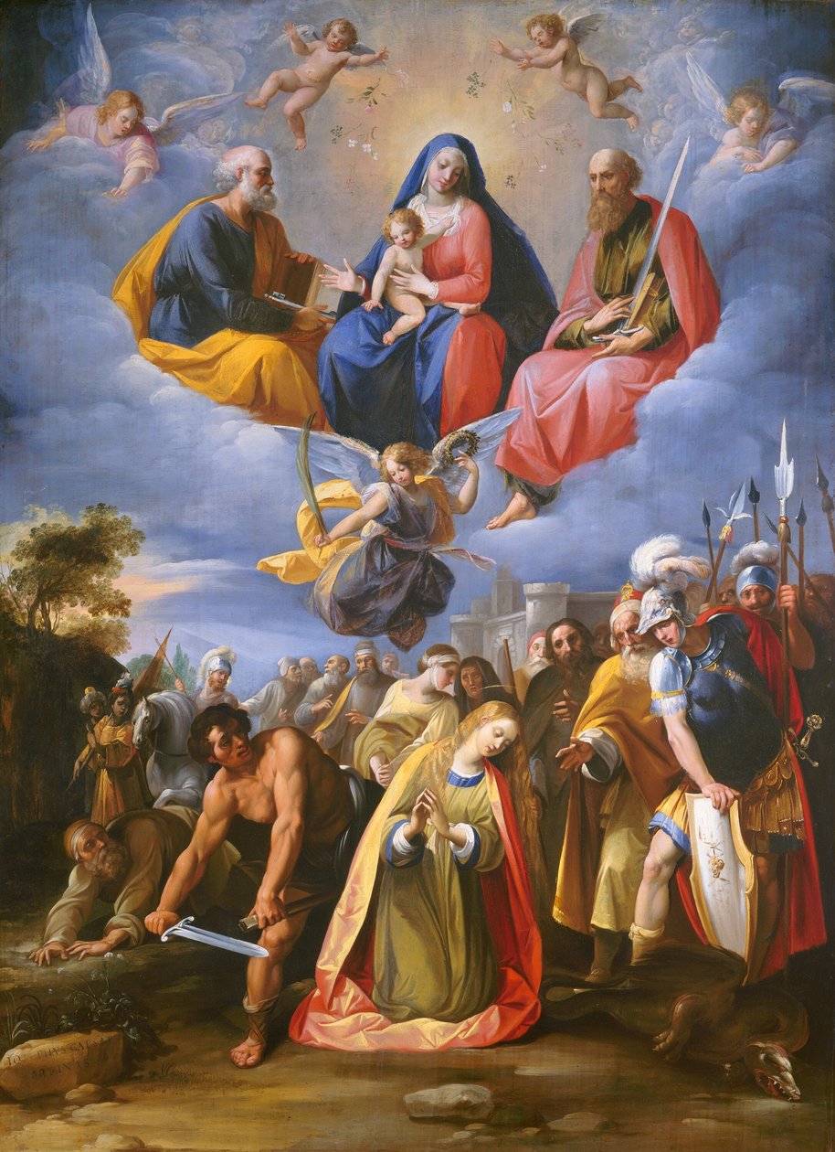 Umučení svaté Markéty, c. 16081611. od Giuseppe Cesari