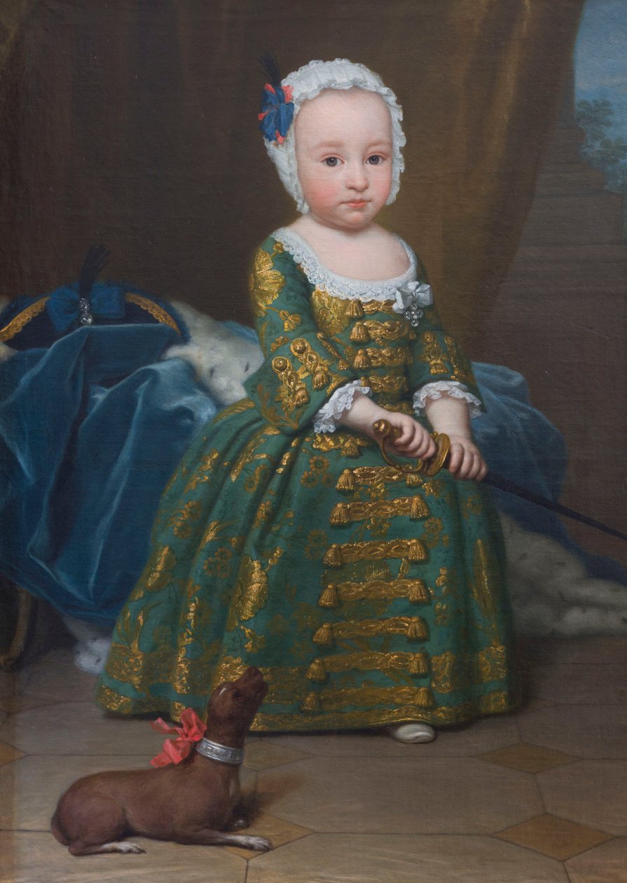 Portrét Karla Felixe ze Sardinie (1765-1831) od Giuseppe Duprà