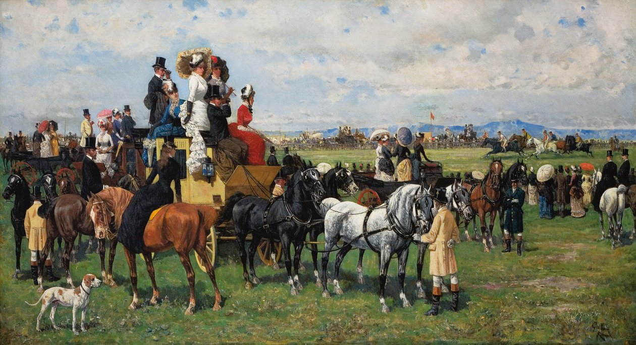 Derby Reale, po roce 1880 od Giuseppe Gabani