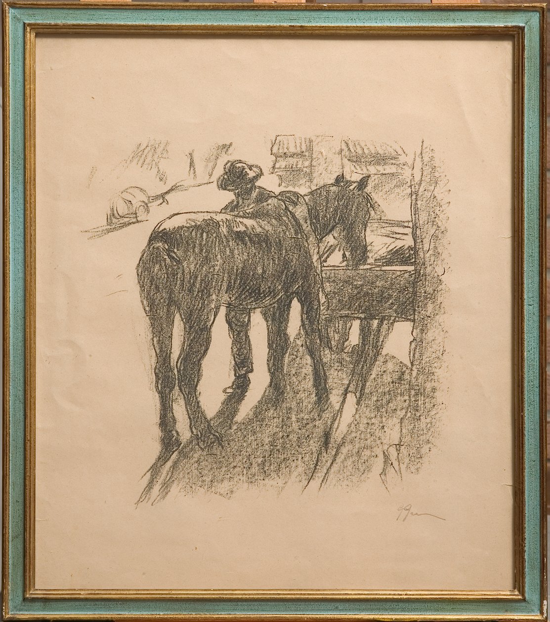 Kovář (litho) od Giuseppe Graziosi