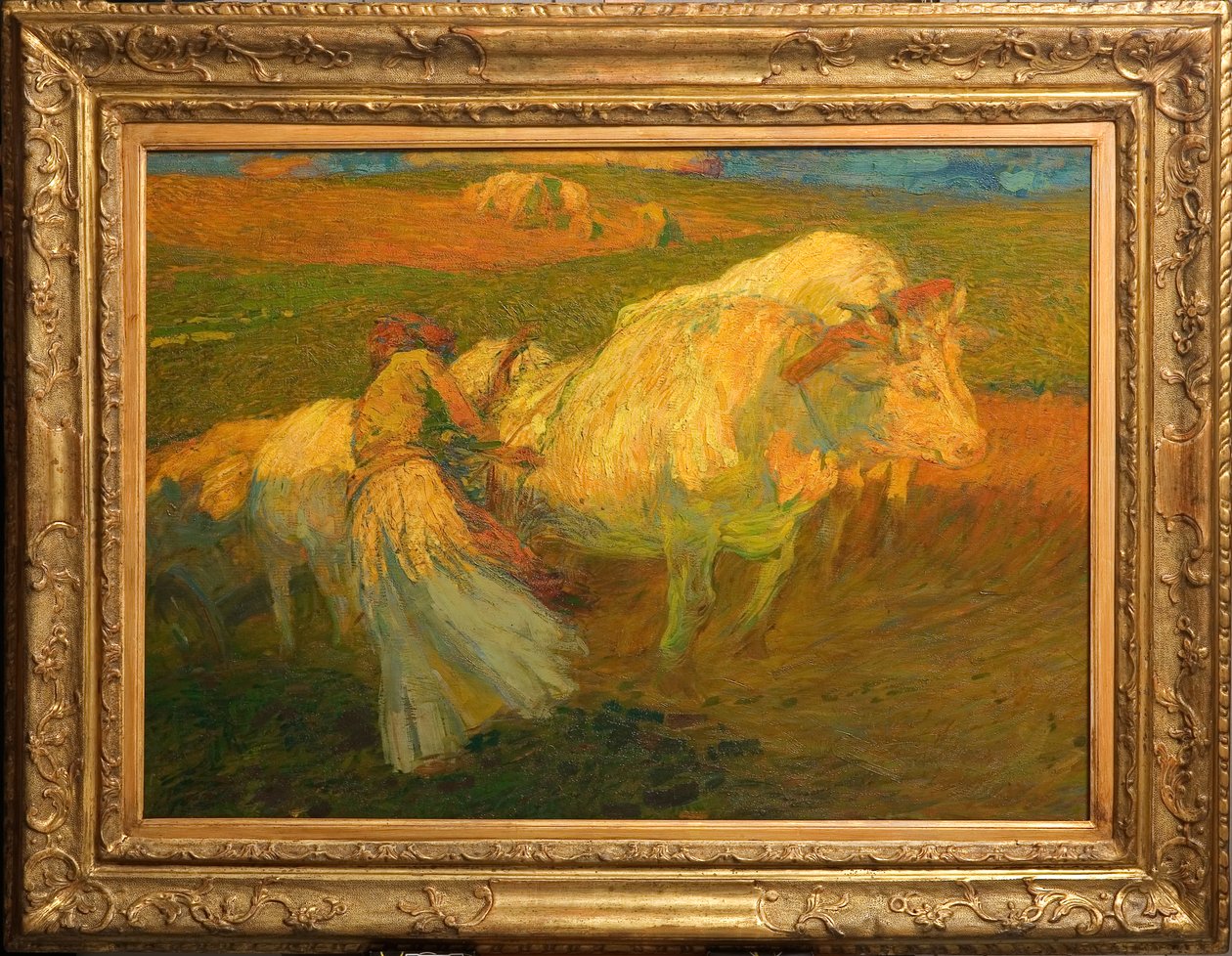 Orba (olej na kartonu) od Giuseppe Graziosi
