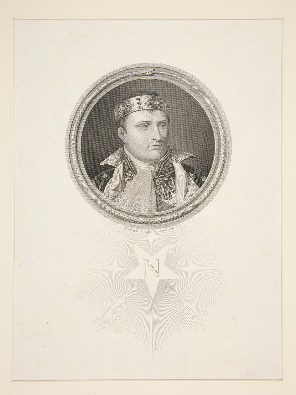 Napoleon jako král Itálie od Giuseppe Longhi