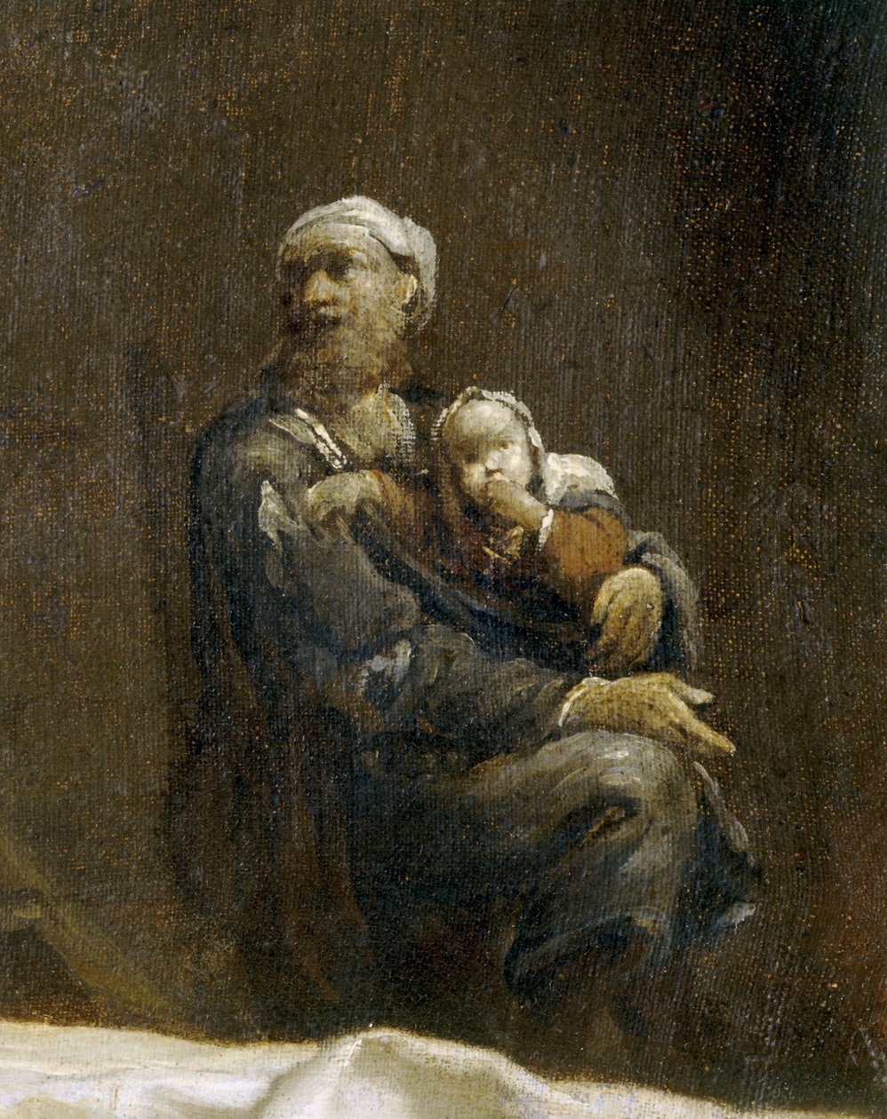 La femme a la puce - Žena s blechami ... od Giuseppe Maria (1665 1747) Crespi