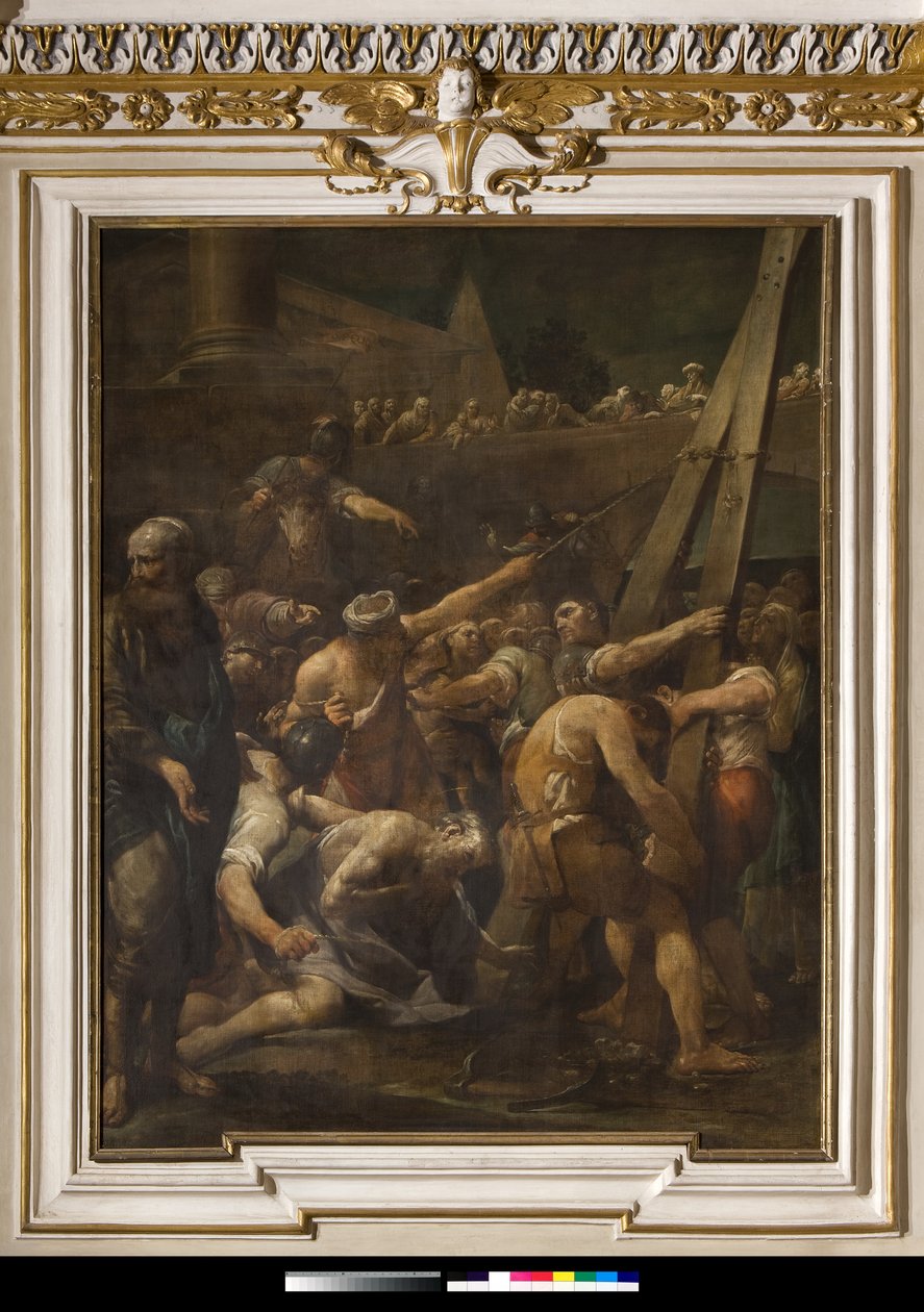 Svatý Ondřej před křížem jeho mučednictví od Giuseppe Maria Crespi