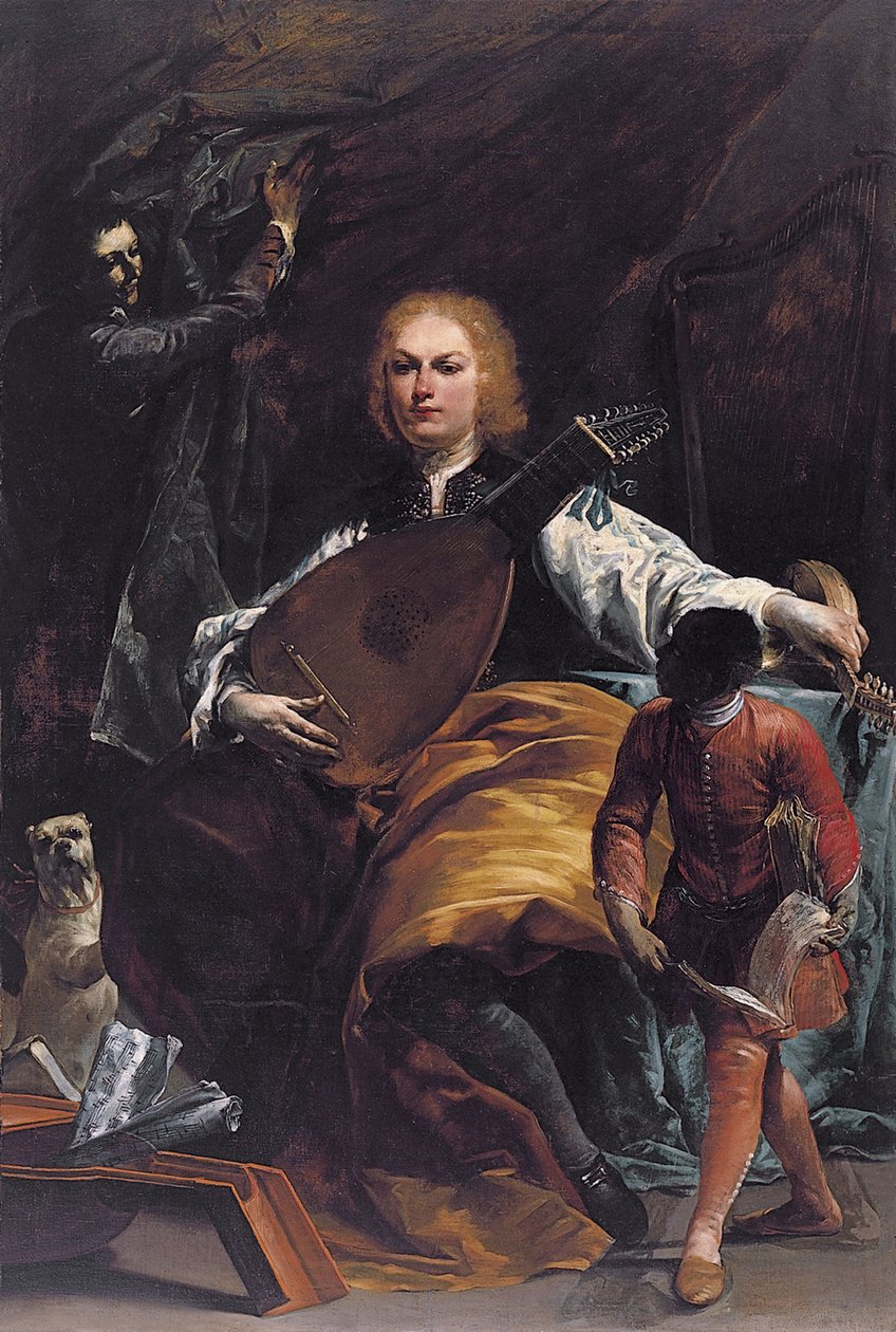 Hrabě Fulvio Grati od Giuseppe Maria Crespi