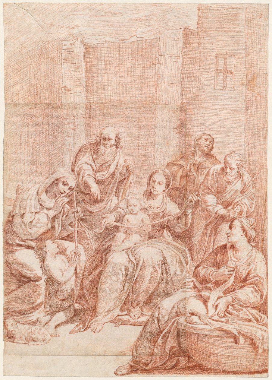 Svatá rodina od Giuseppe Maria Crespi