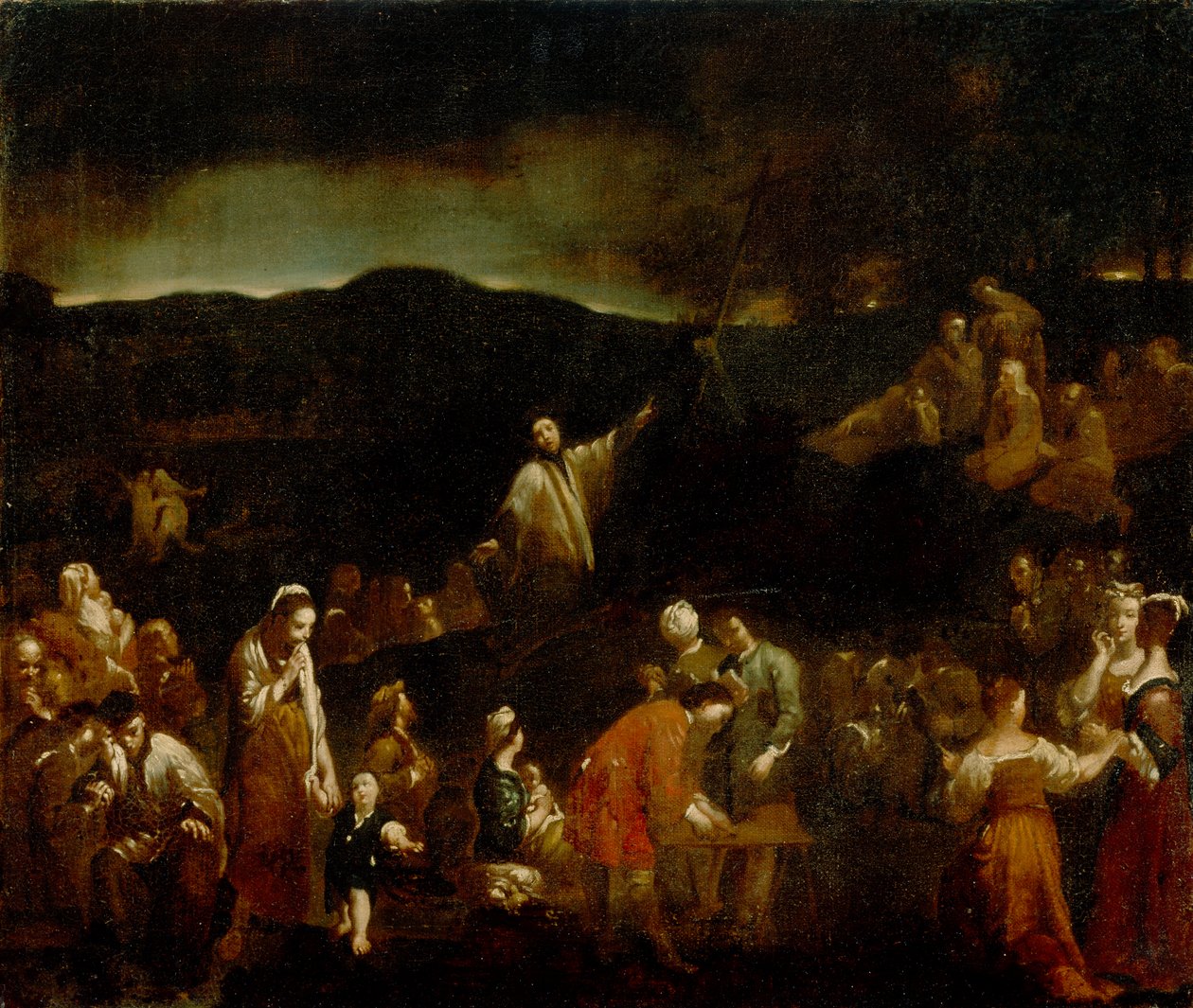 The Mission, cca 1710 (olej na plátně) od Giuseppe Maria Crespi