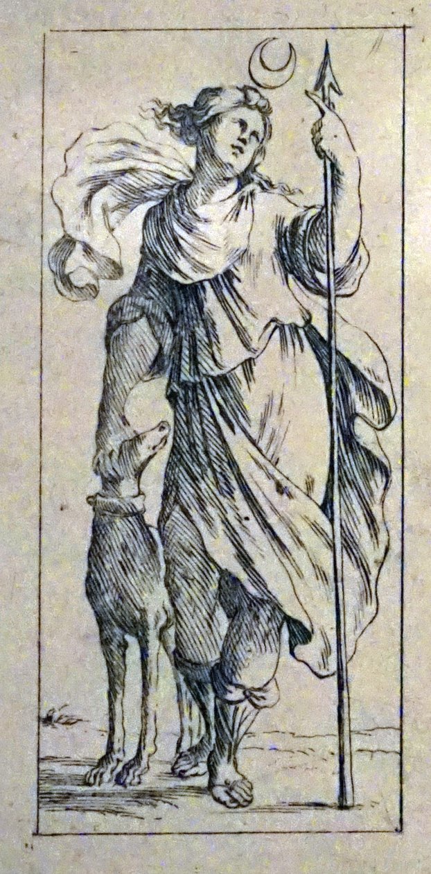 Tarotové karty 17. století od Giuseppe Maria Mitelliho od Giuseppe Maria Mitelli