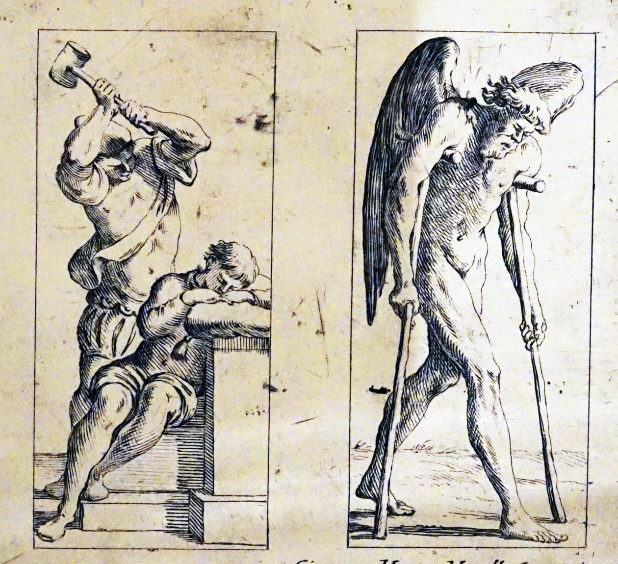 Tarotové karty 17. století od Giuseppe Maria Mitelliho od Giuseppe Maria Mitelli