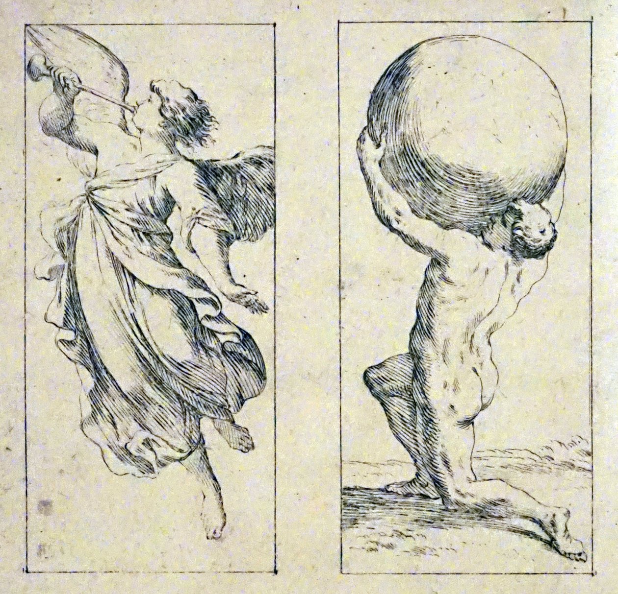 Tarotové karty 17. století od Giuseppe Maria Mitelliho od Giuseppe Maria Mitelli