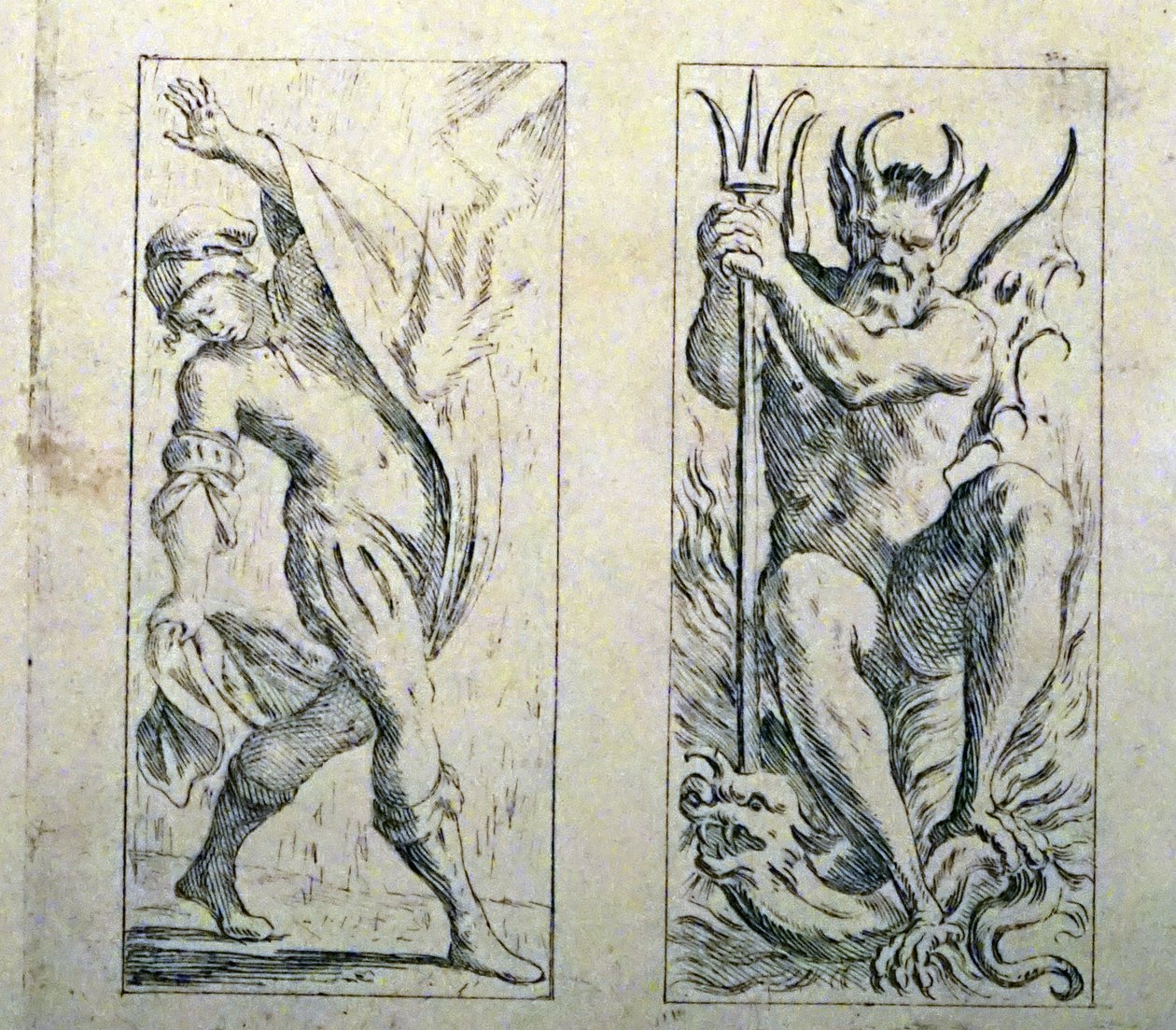 Tarotové karty 17. století od Giuseppe Maria Mitelliho od Giuseppe Maria Mitelli