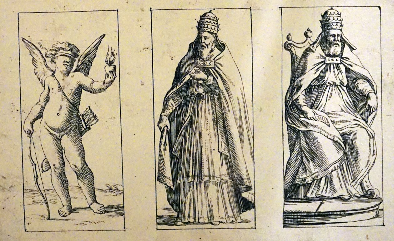 Tarotové karty ze 17. století od Giuseppe Maria Mitelliho od Giuseppe Maria Mitelli