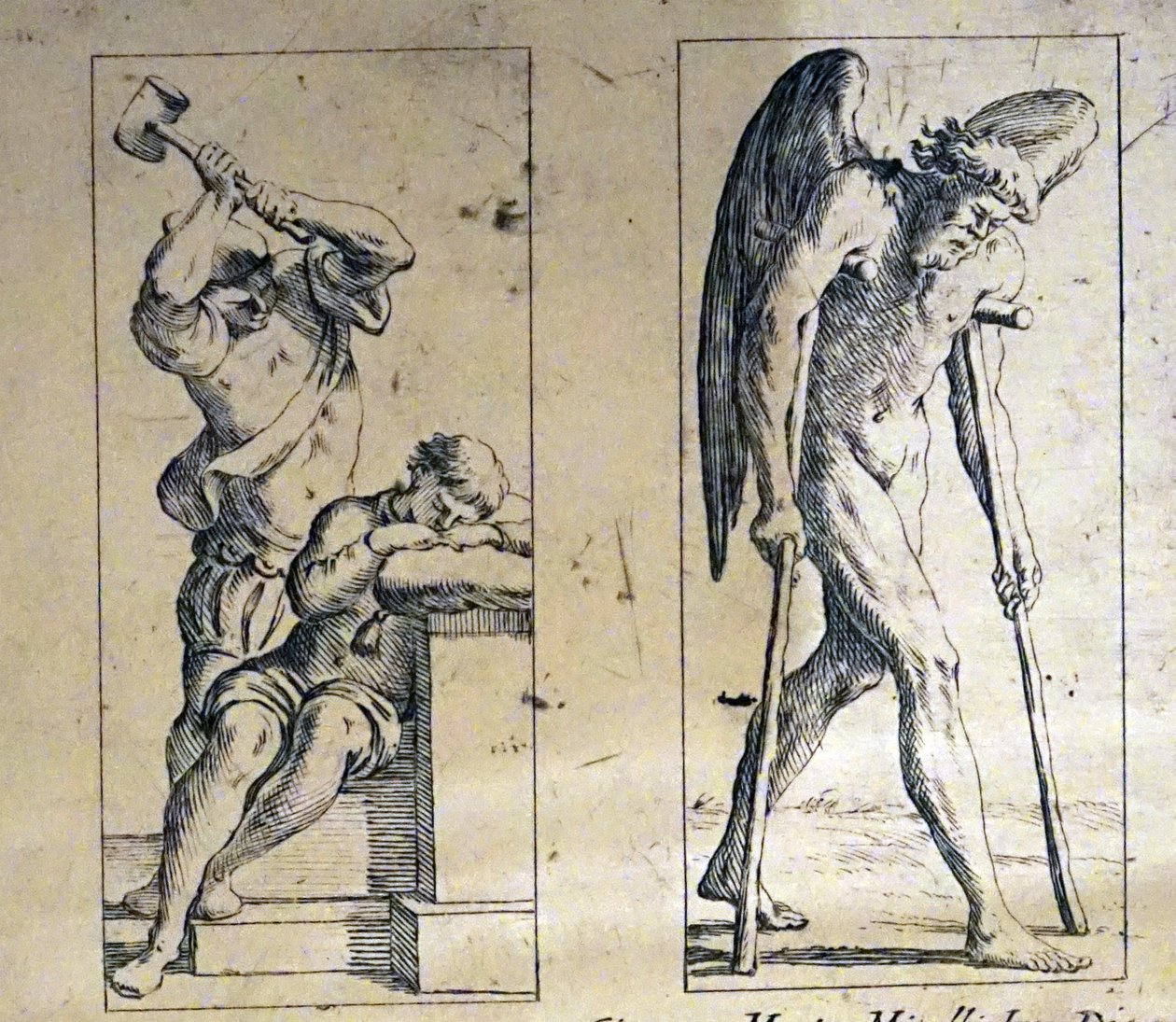 Tarotové karty 17. století od Giuseppe Maria Mitelliho od Giuseppe Maria Mitelli