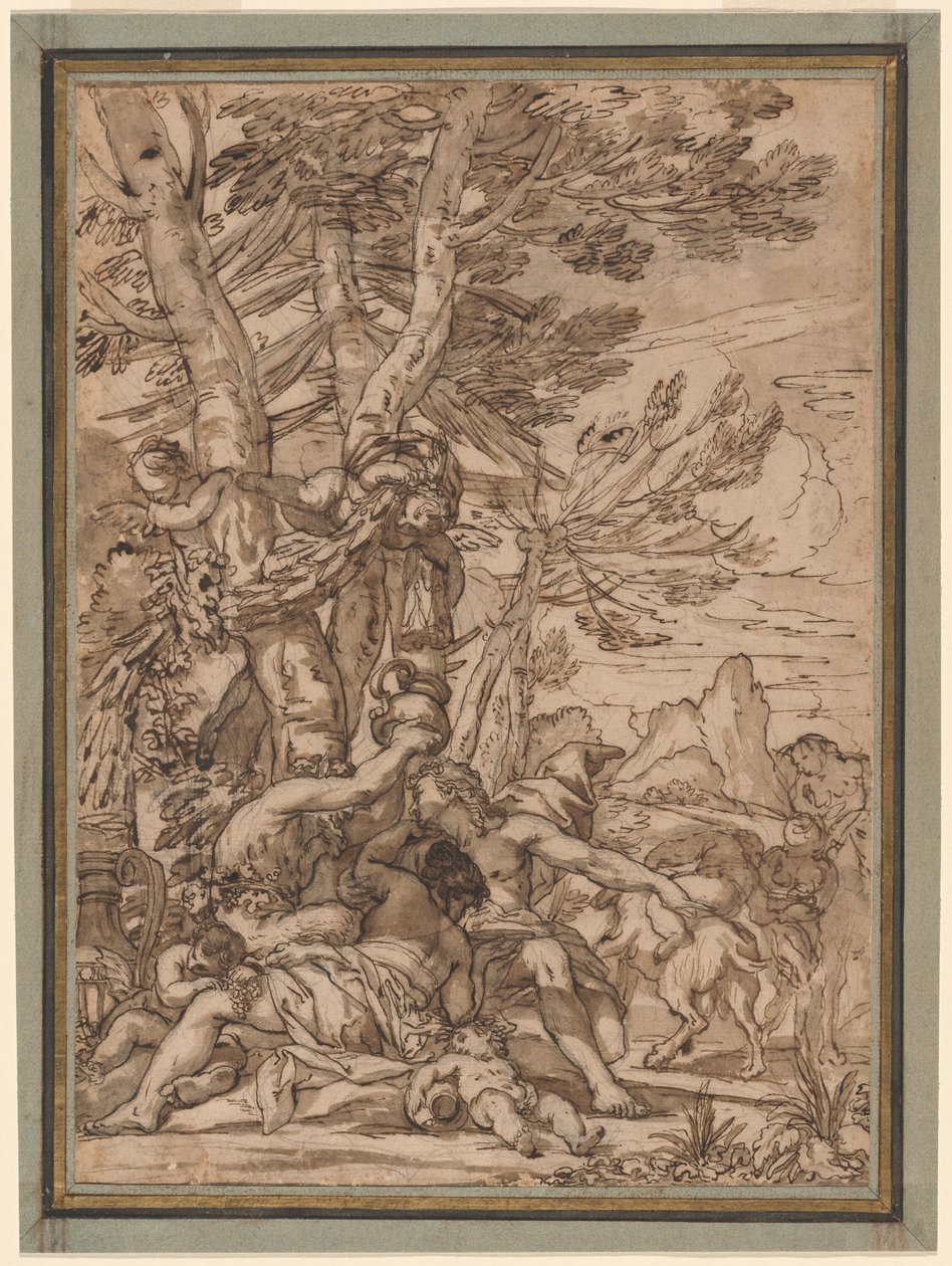 bachchanal od Giuseppe Nicola Nasini