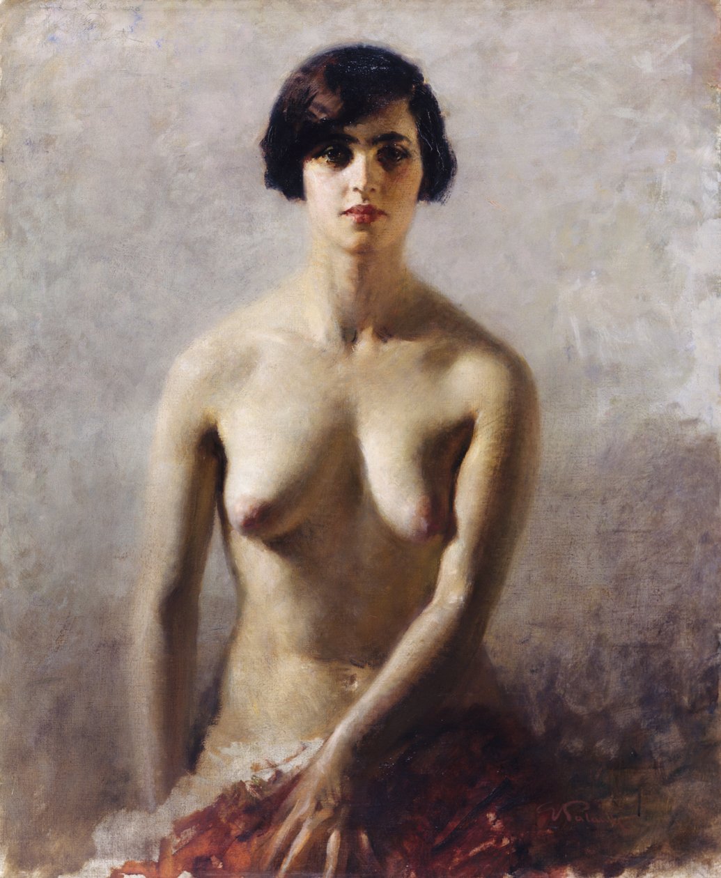 Ženský akt od Giuseppe Palanti