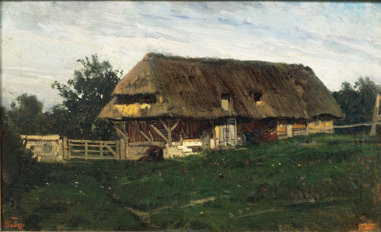 Venkovský dům od Giuseppe Palizzi