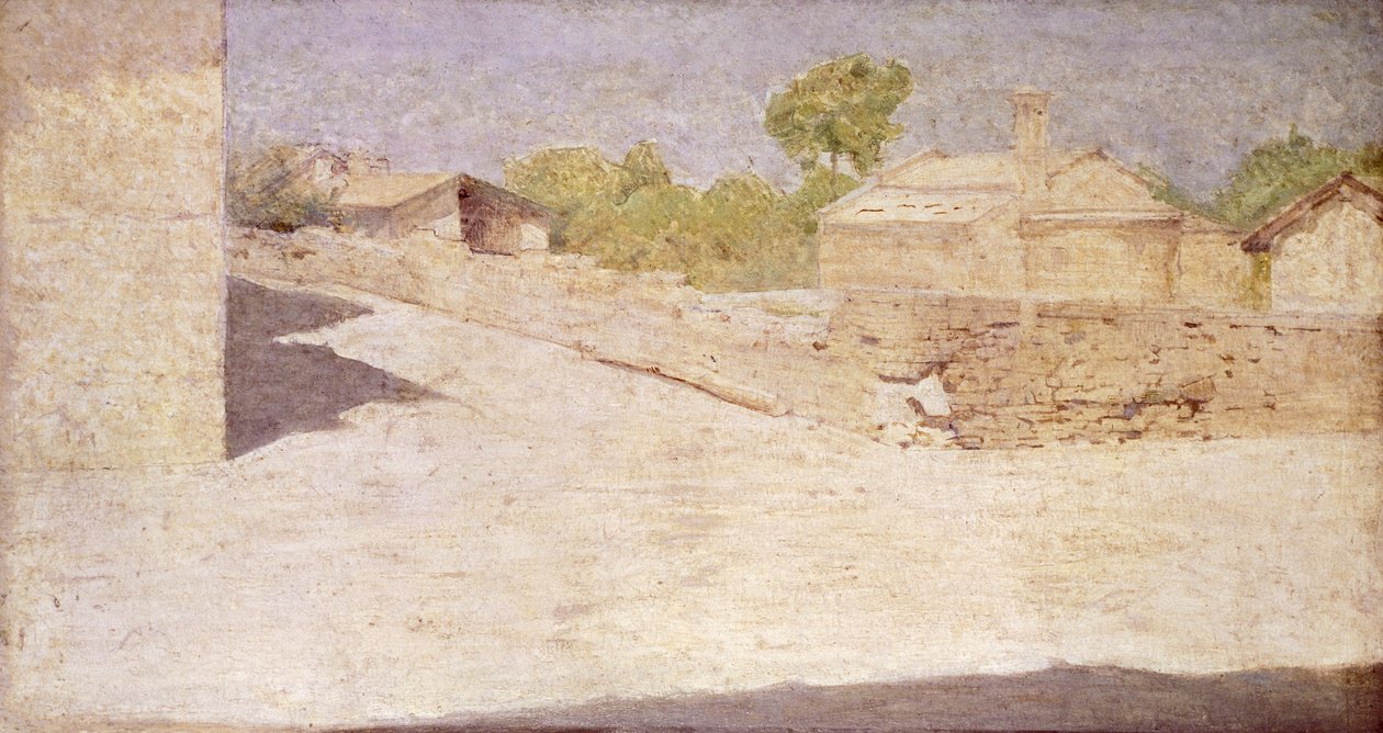 Piazza Malaspina ve Volpedu od Giuseppe Pellizza da Volpedo