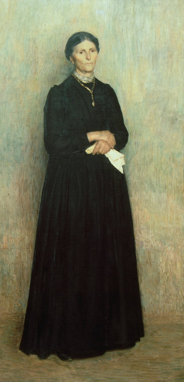 Portrét jeho matky od Giuseppe Pellizza da Volpedo