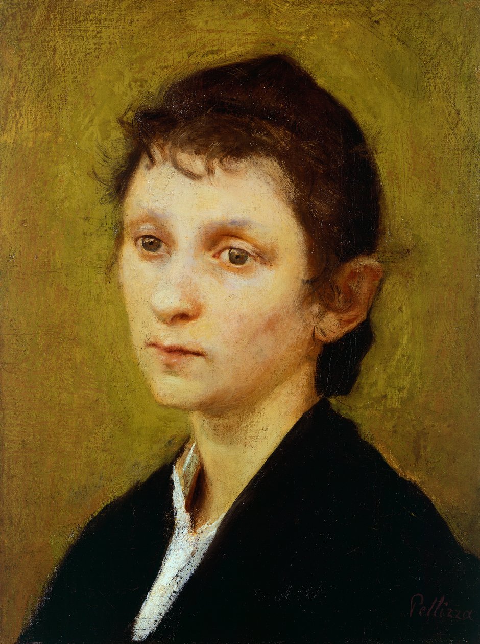 Portrét mladé ženy (Palmira) od Giuseppe Pellizza da Volpedo